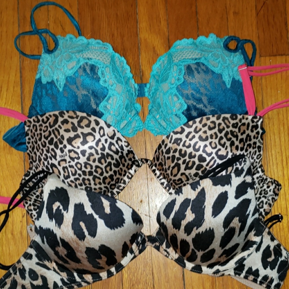 Bundle of PINK Victoria's Secret Bras